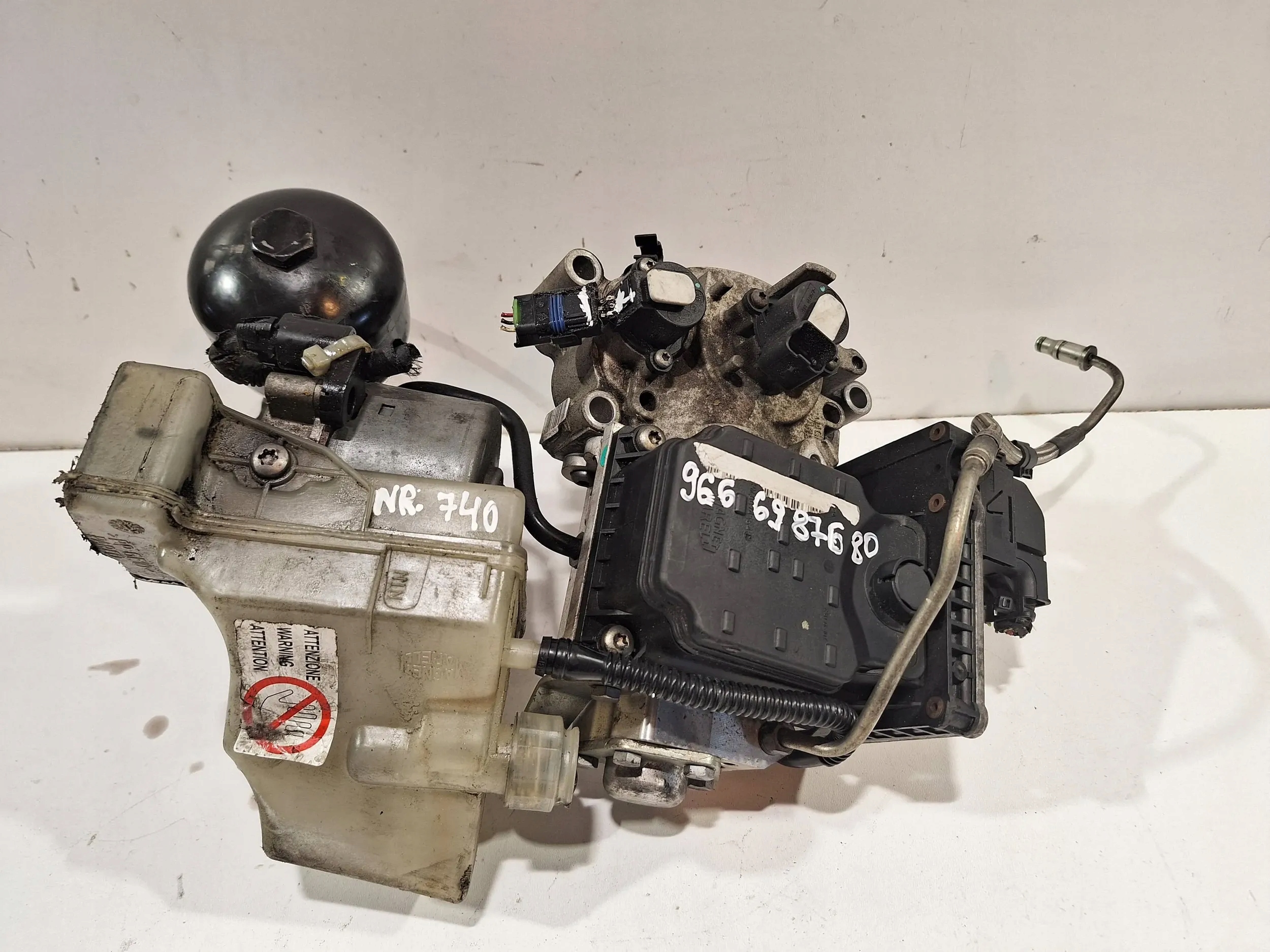 Moduł sterownik skrzyni 9666987680 Citroen C4 Picasso 1.6 HDi 06-