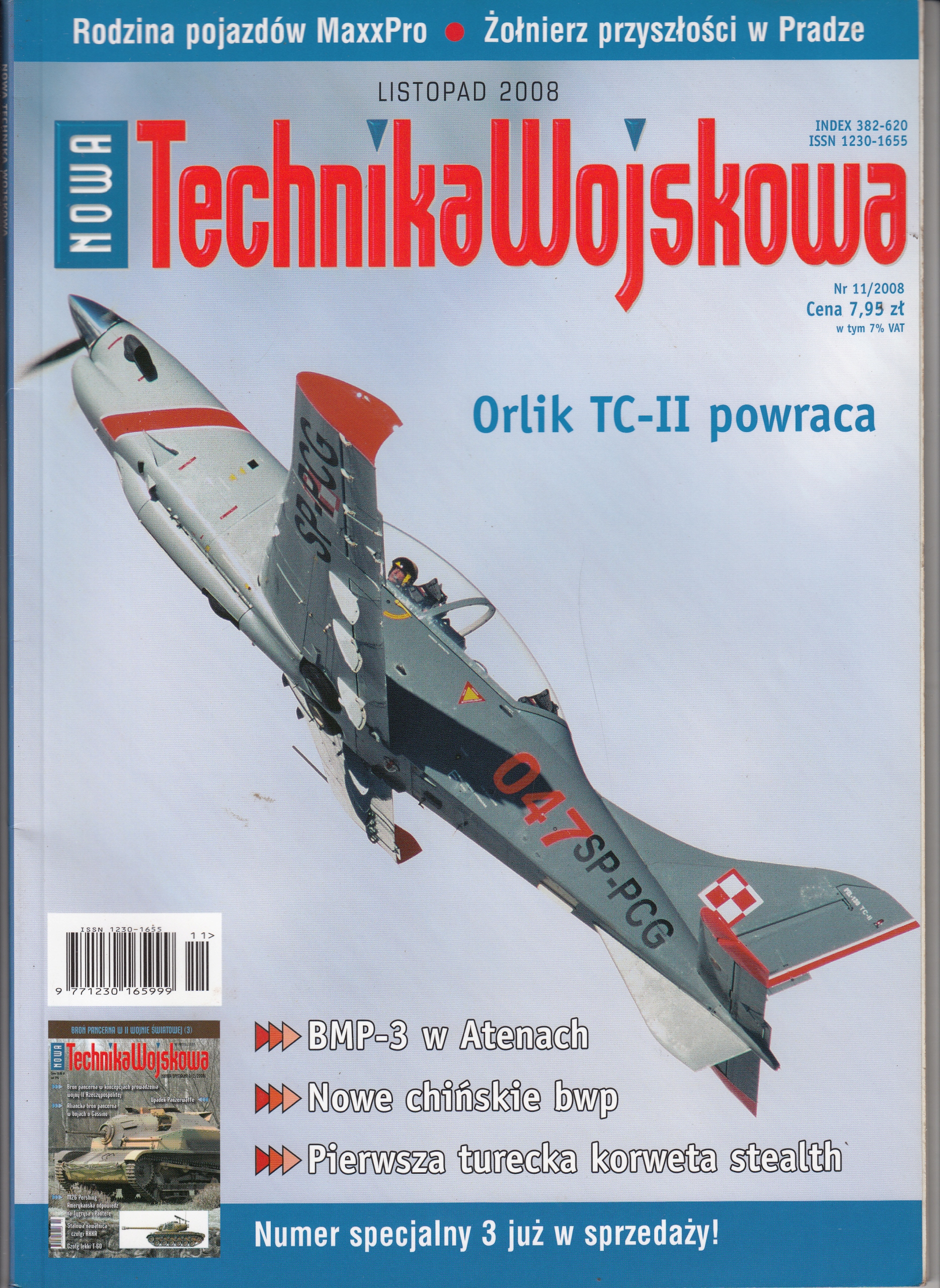 Nowa Technika Wojskowa nr. 11/2008 * Magazyn