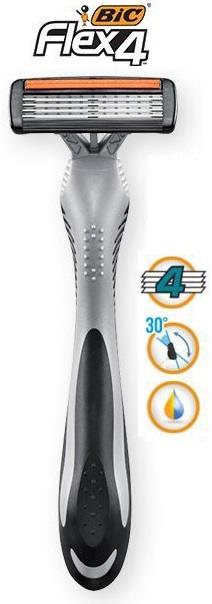 MASZYNKI GOLARKI MASZYNKA DO GOLENIA BIC 4 FLEX 10szt. 4 OSTRZA Marka Bic