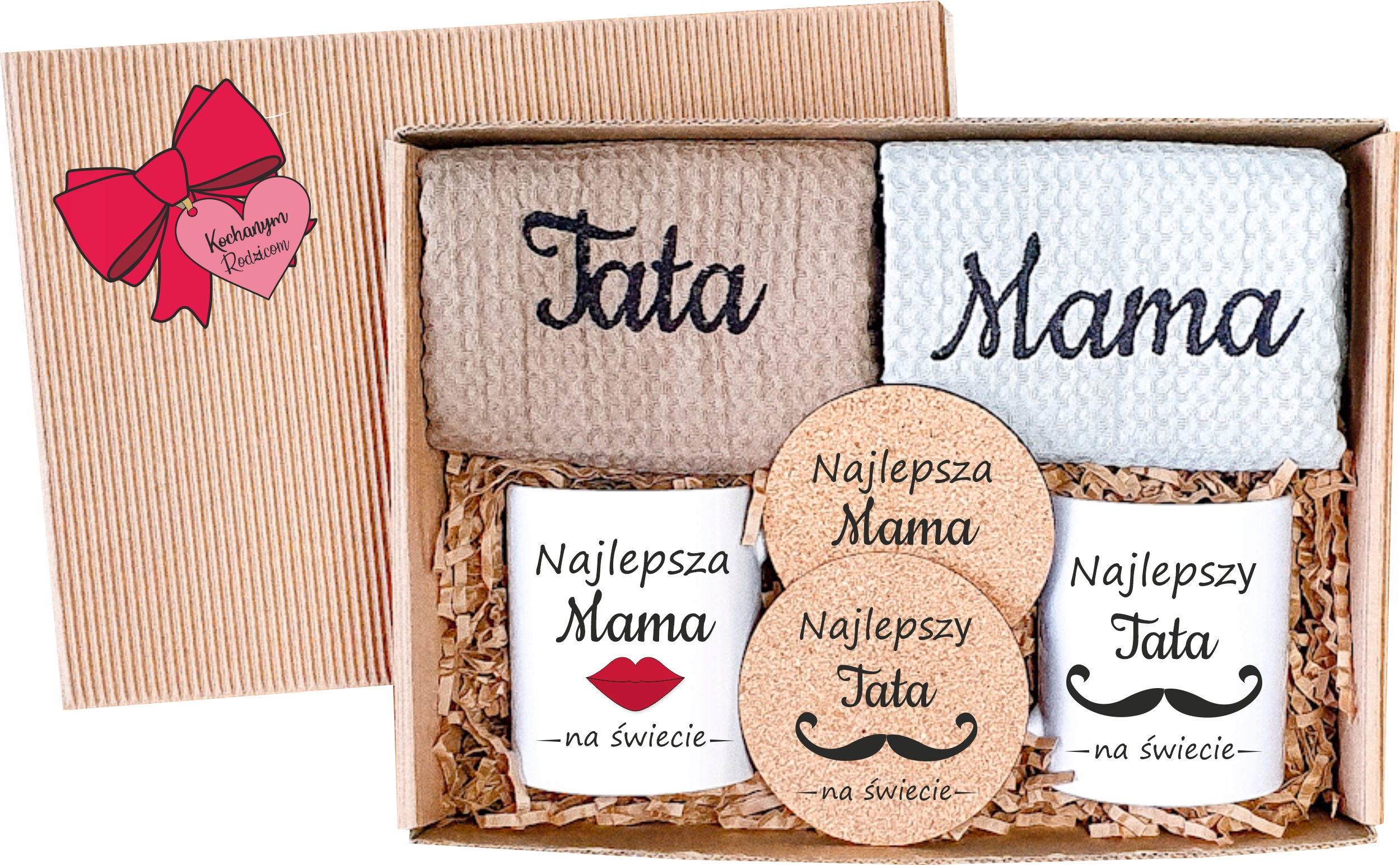 

Kubek Dla Mamy Taty Duży Zestaw Świąteczny