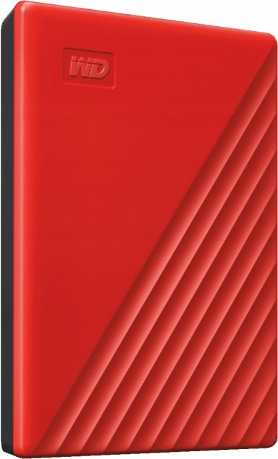 HDD External WD My Passport (2TB, USB 3.2) Red — 2