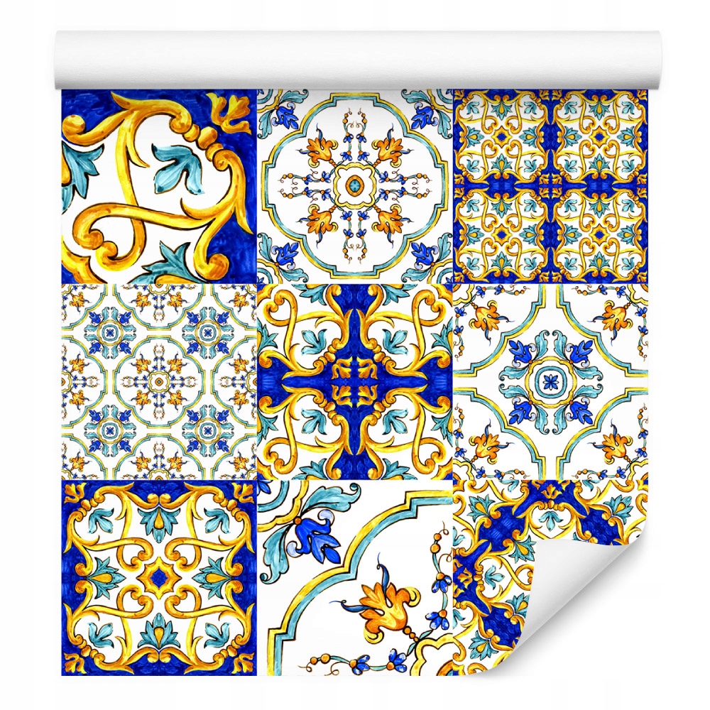 Tapeta do kuchyně, orientální, barevná mozaika