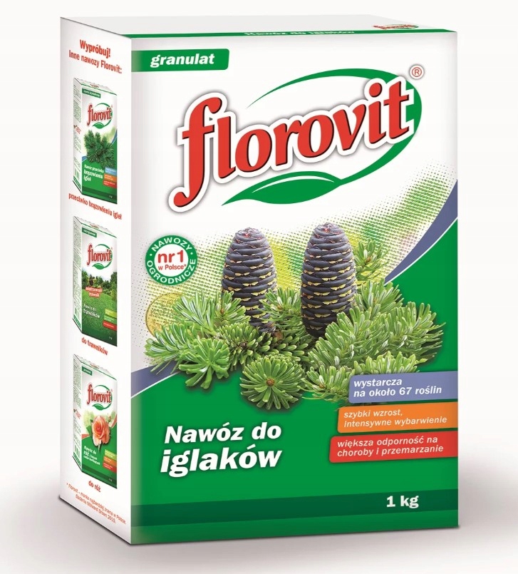 

Nawóz Do Iglaków Granulowany 1kg Florovit