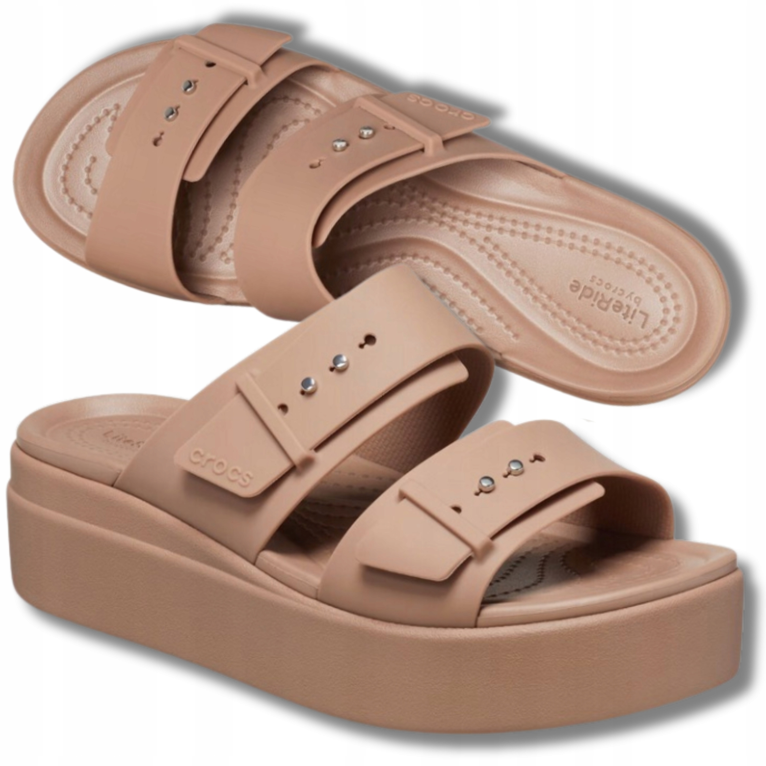 Nazouváky Crocs Pro Každodenní Nošení Černé Na Platformě 41,5 W10