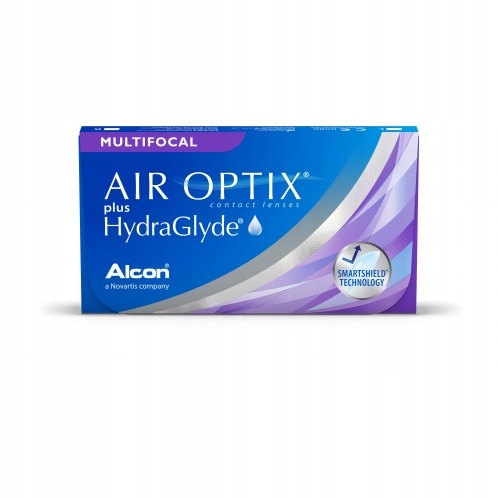 Ежемесячные линзы Alcon Air Optix Plus HydraGlyde 3 шт.