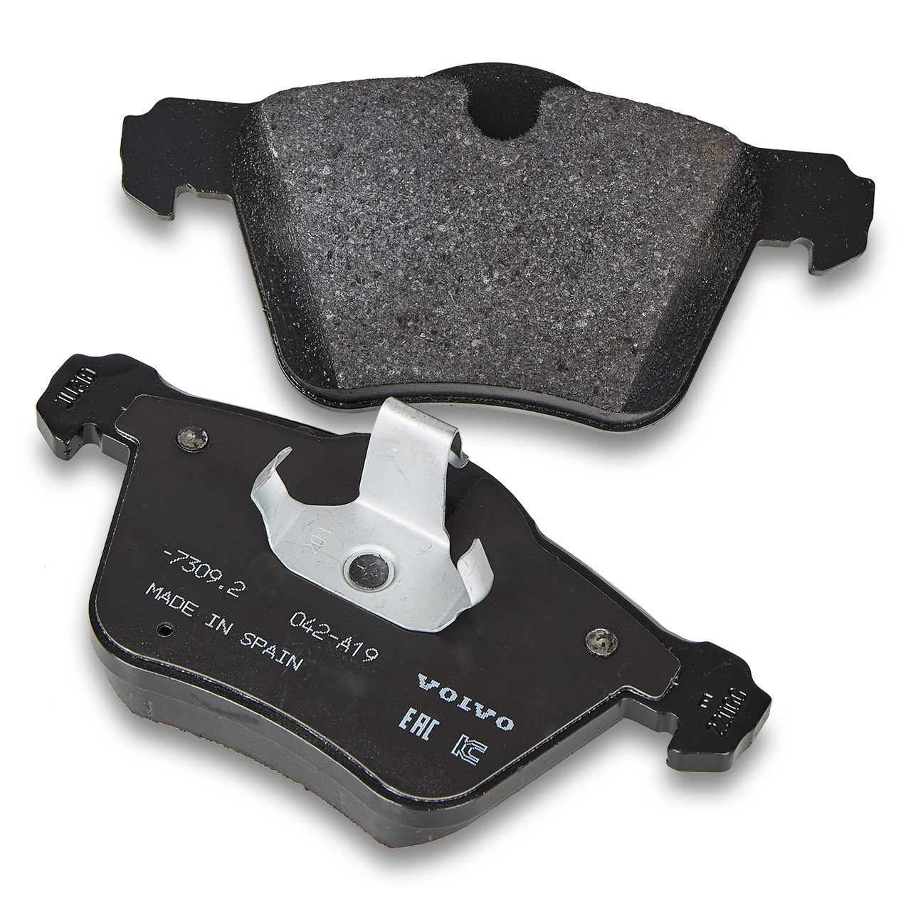 Klocki hamulcowe przednie Volvo Strona zabudowy przód