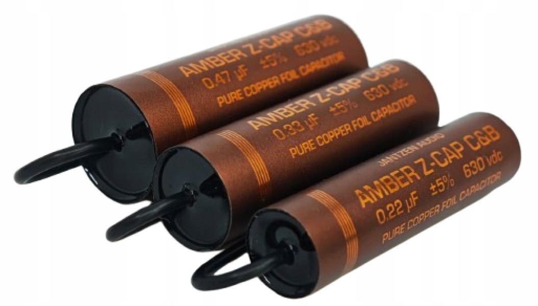 Jantzen Audio Amber Z-Cap C&b 0,33 uF 630 VDC 5% Bypass