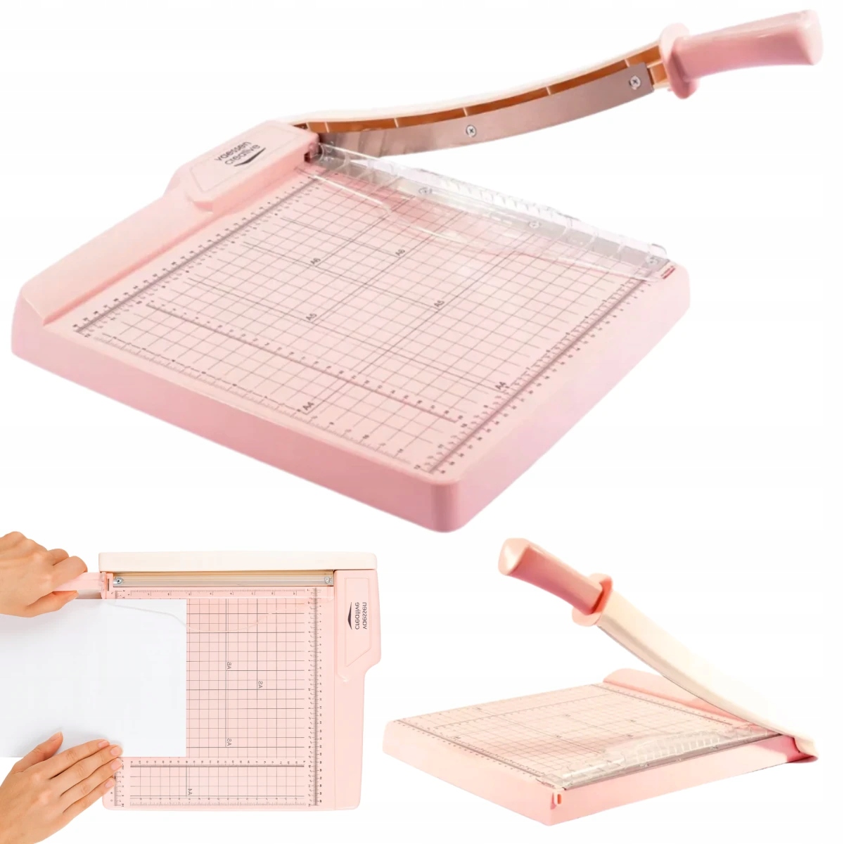 Gilotyna Różowa 30x30 cm Vaessen Creative