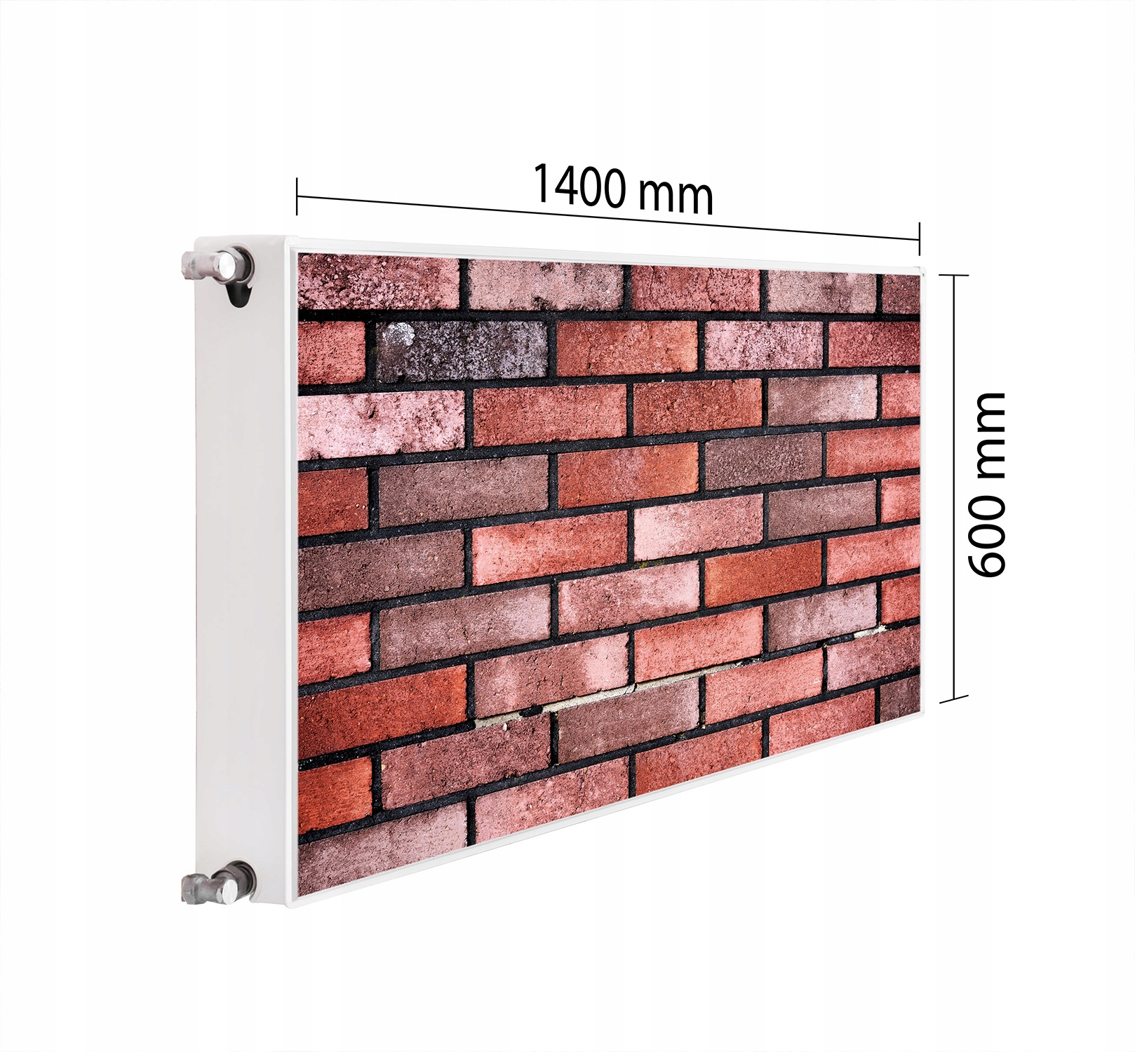 Magnetická Maska Na Radiátor 140x60 Cihlová Podložka Magnet