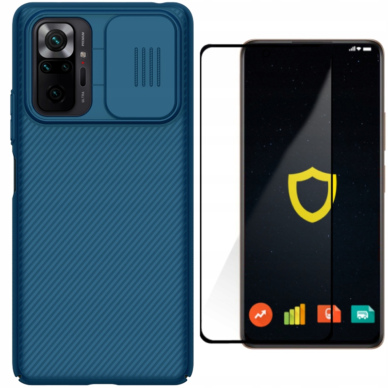 

Etui Nillkin Camshield Do Redmi Note 10 Pro +szkło