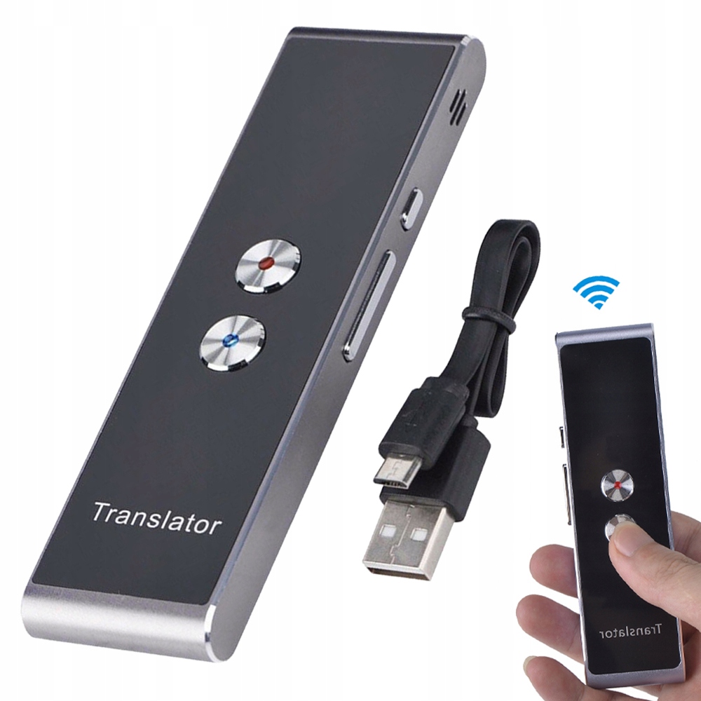 Przenośny Elektroniczny Tłumacz Translator Mowy