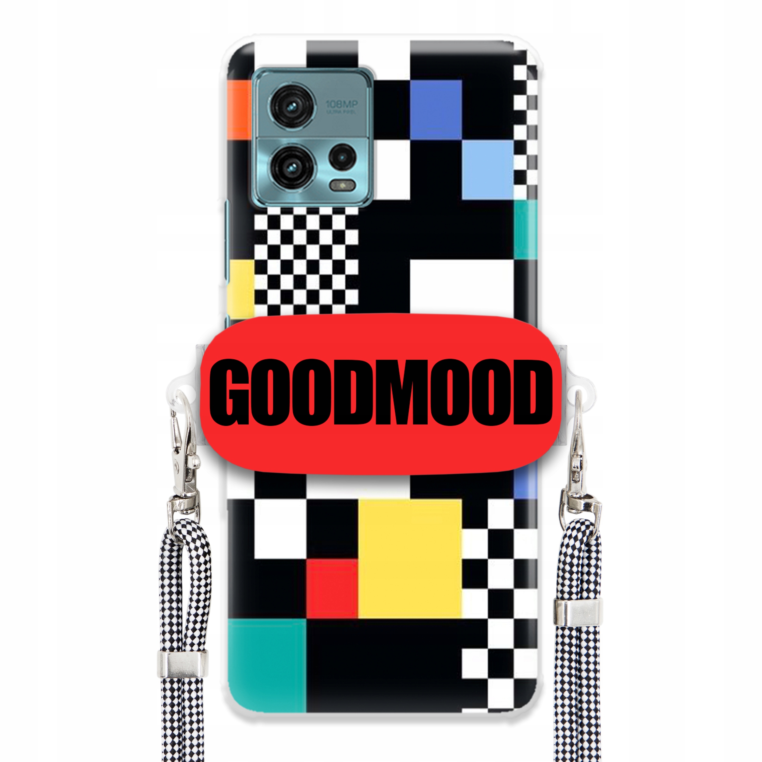 Pouzdro Pro Motorola G72 Case Držák Na Vodítko Zebra Telefonu Pixelart Goodmood Wz