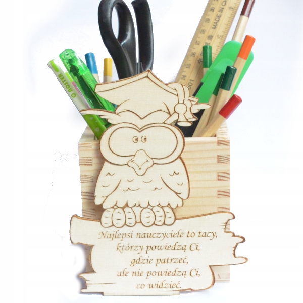 

Przybornik Organizer Sowa na Dzień Nauczyciela