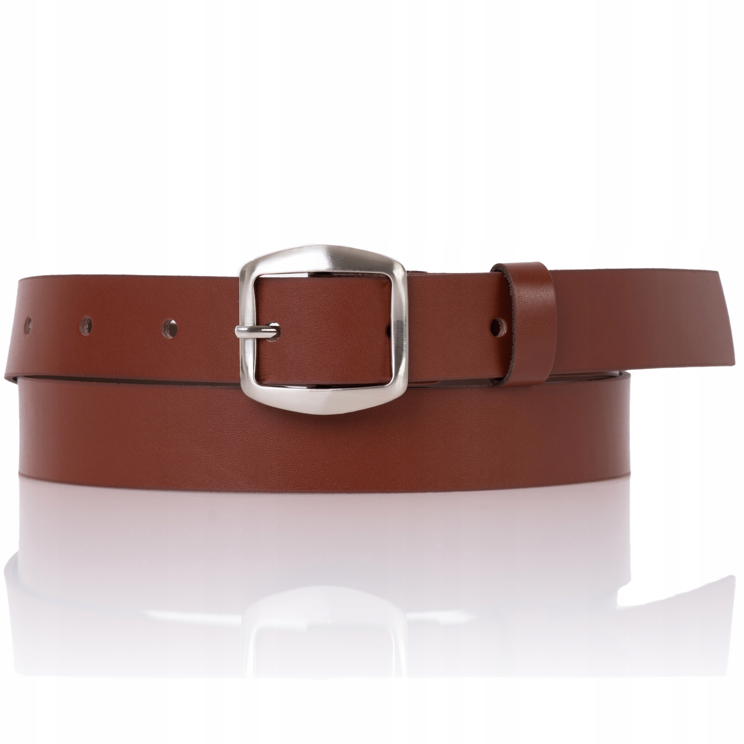 

Sepher Pasek skórzany Brązowy brąz damski spodni