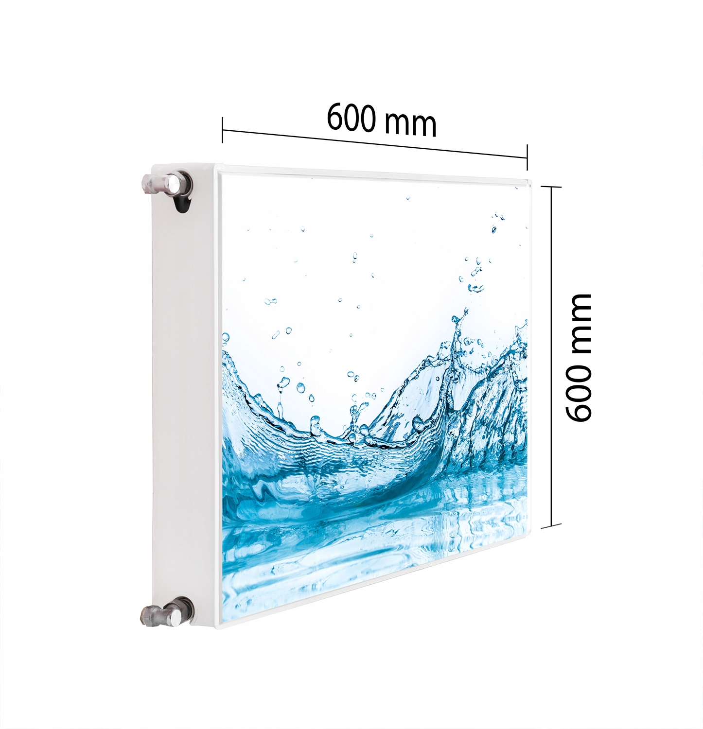 Magnetický Kryt Na Radiátor 60x60 Voda Podložka Magnet