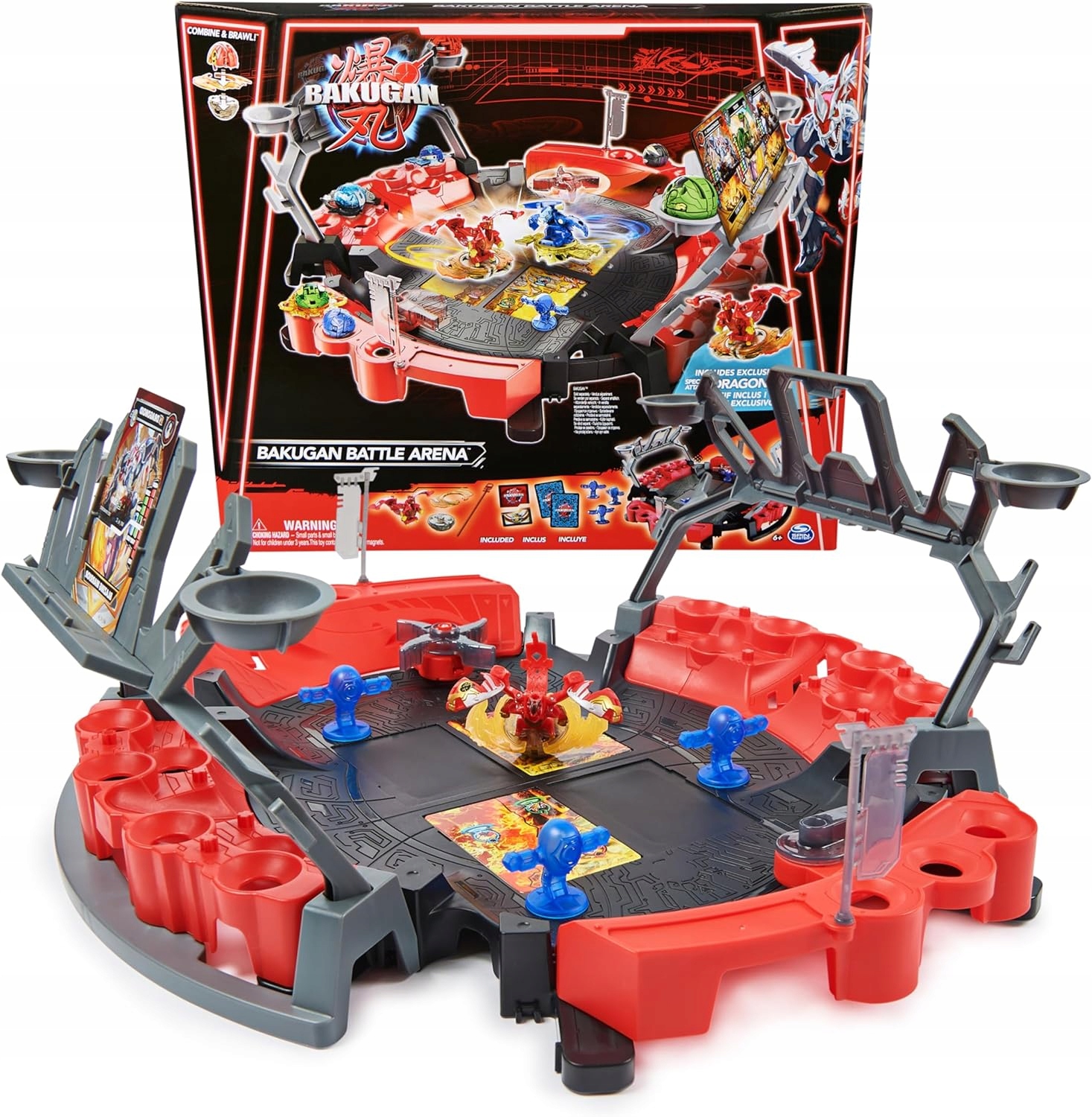 BAKUGAN 3.0 BATTLE Wielka Arena Do Gry + DRAGONOID