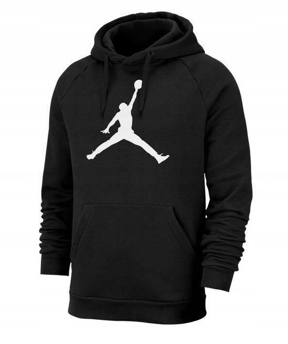Nike Air Jordan pánská mikina černá s kapucí DA6801-010 vel. XL