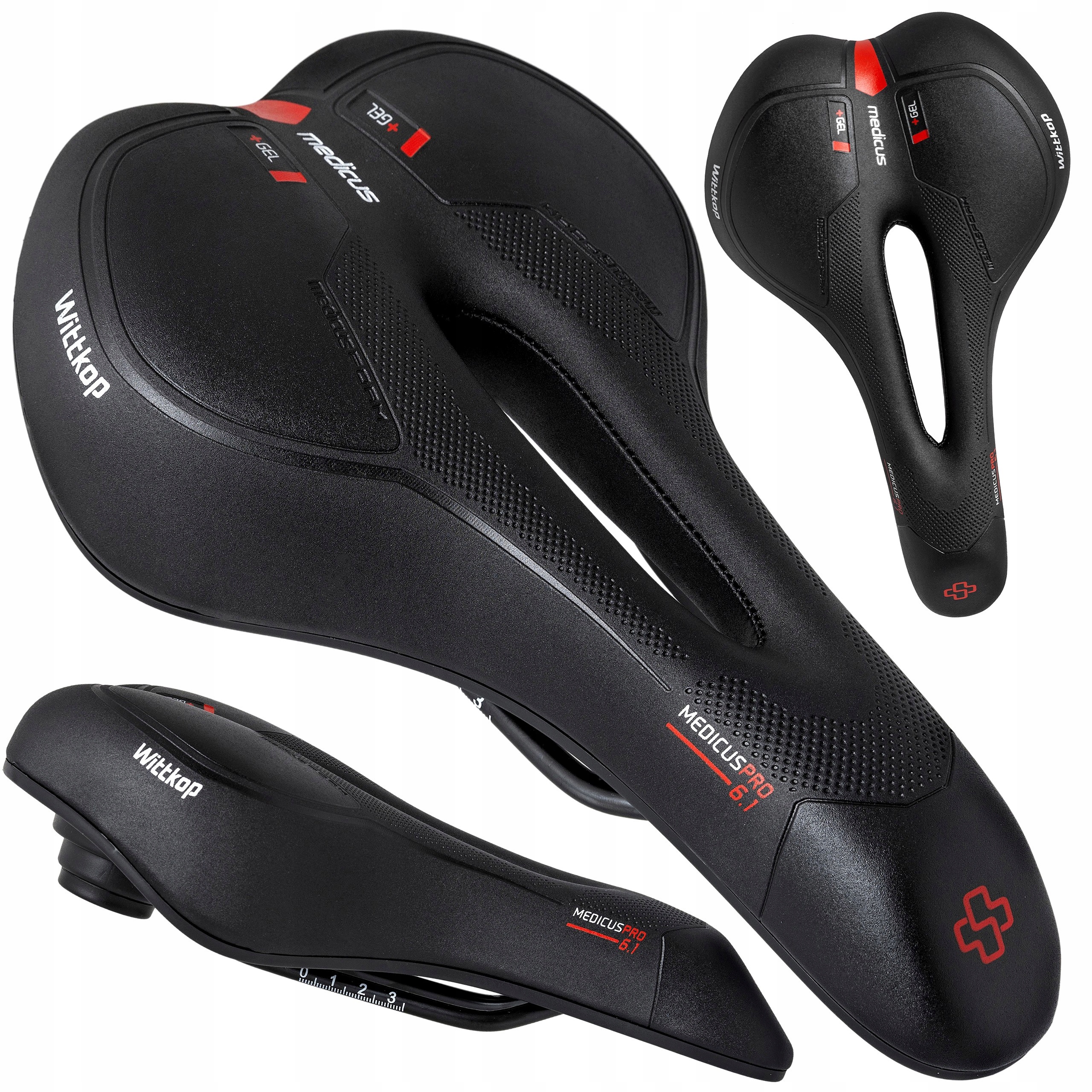 

Siodełko Wittkop Medicus Pro Trekking 6.1 Żelowe