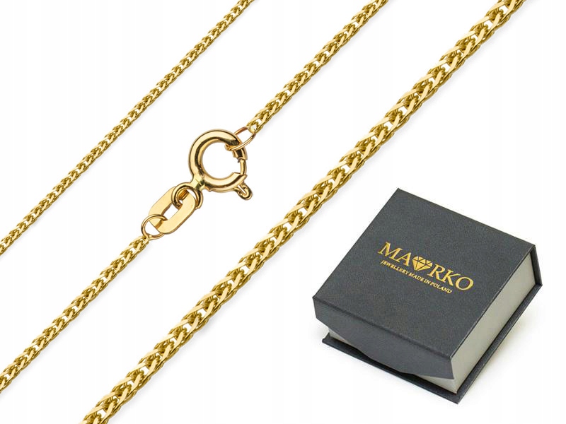 

Wyjątkowy Złoty Łańcuszek pr. 333 Lisi Ogon 45cm