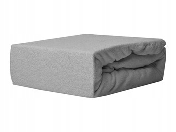 

Prześcieradło Frotte z gumką 180g/m2 Szare 160x200