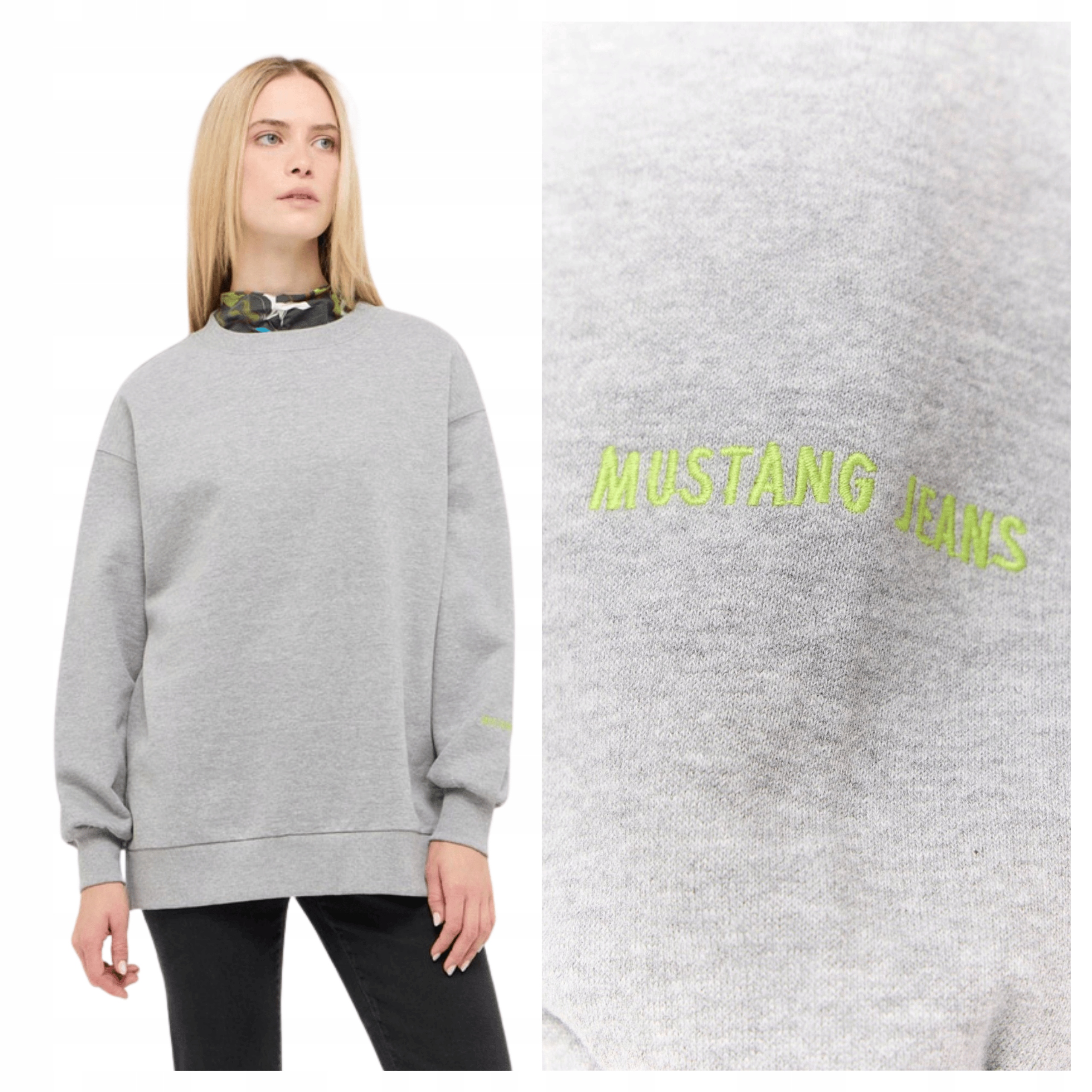 Dámská mikina Mustang Kimberly L s otevřeným lemem
