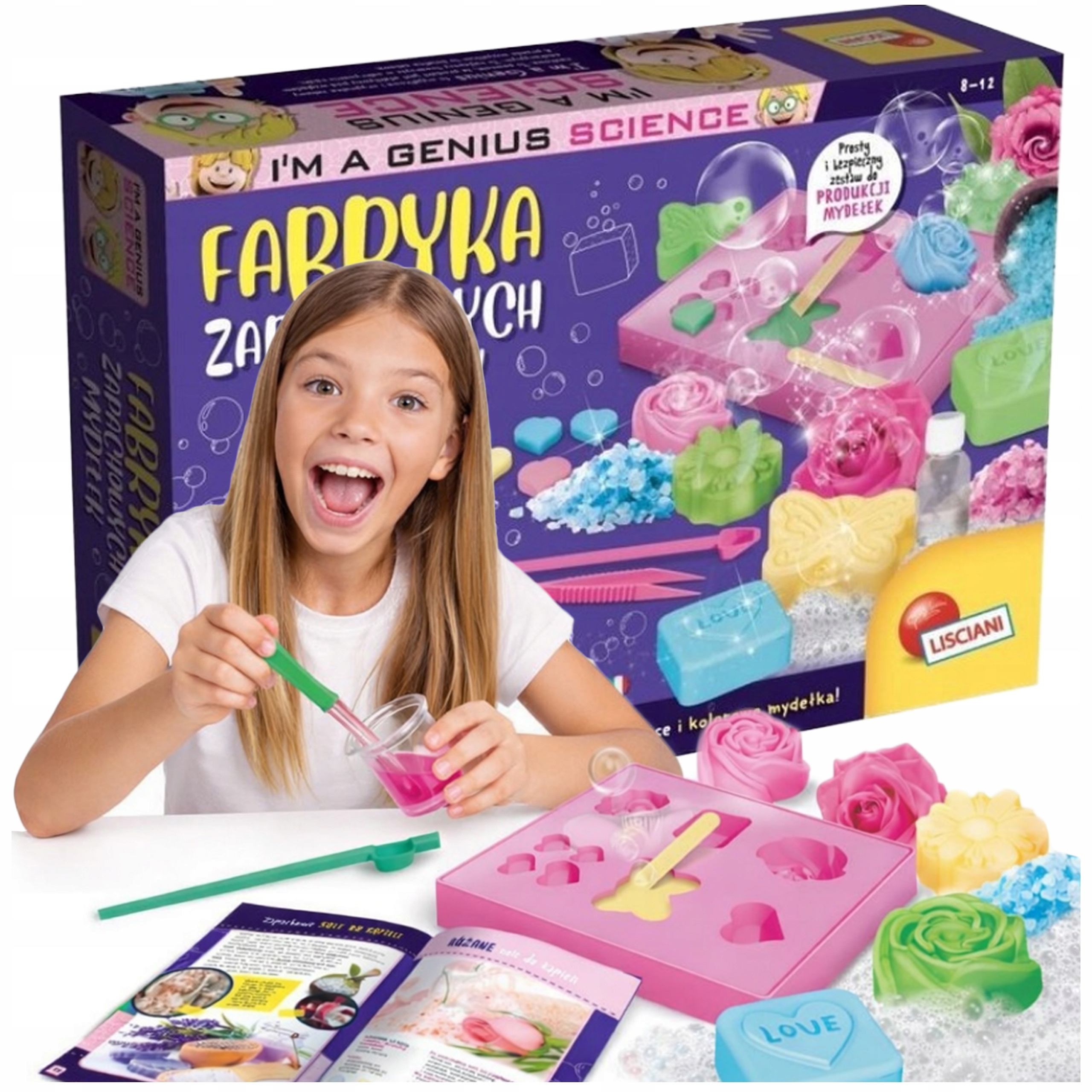 Edukacyjne Zabawki Dla Dzieci 4 Lata Mały Geniusz Fabryka Mydełek