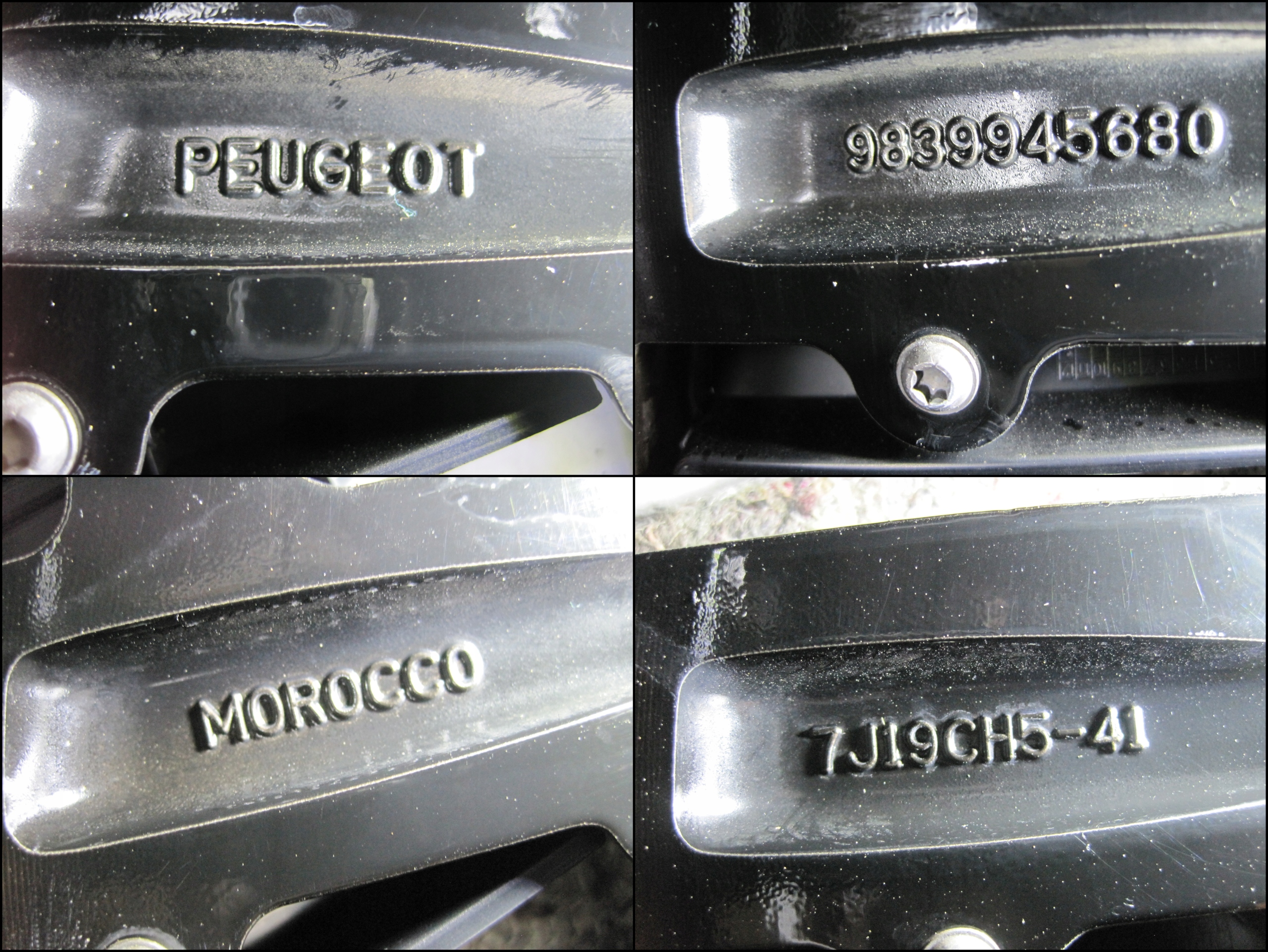 wheels discs tyres PEUGOT 408 R19 22r