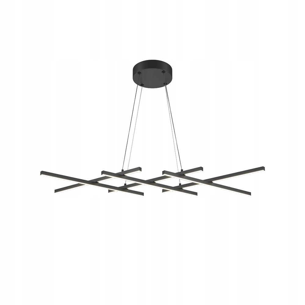 Závěsná lampa Maytoni Halo černobílá Led 40W 2700-3500K 800lm IP20