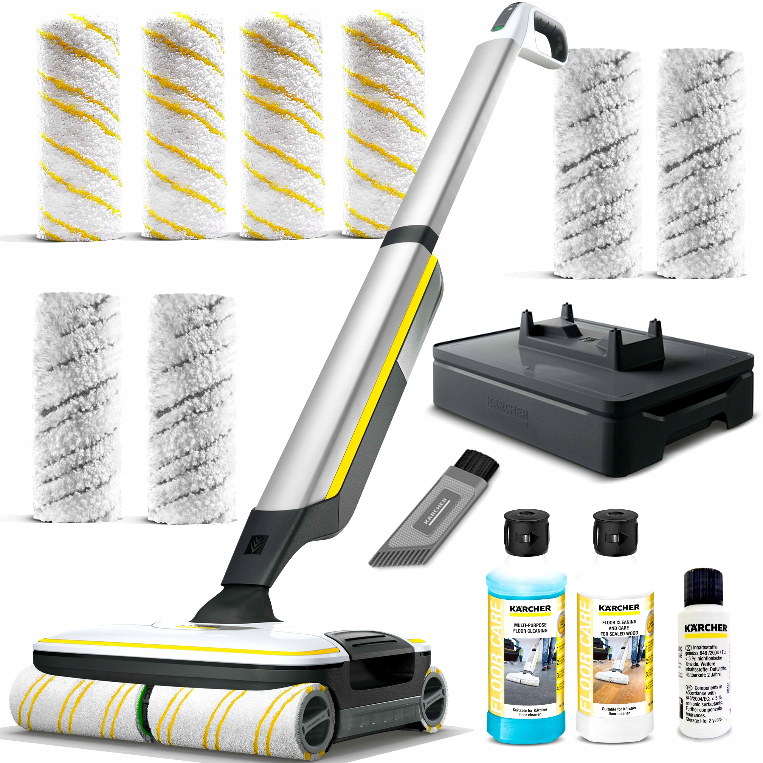 Bezdrôtový Mop Fc 7 Karcher 2V1 Vertikálny Vysávač Sada Na Panely XL