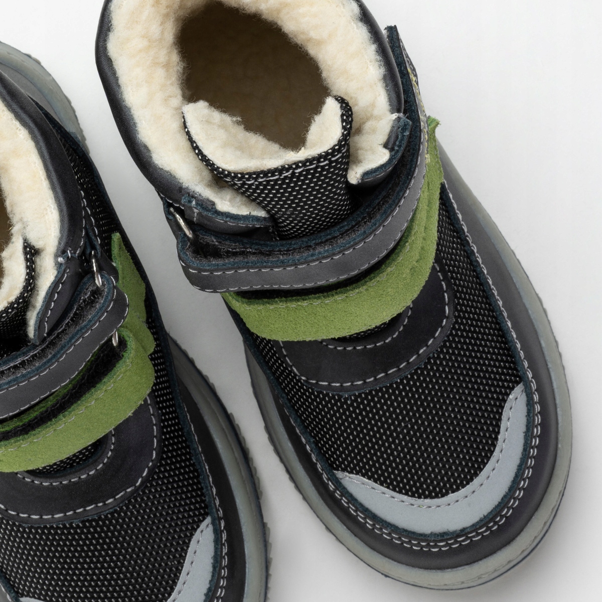 Śniegowce SKÓRZANE wodoodporne ocieplane Sunway Kod producenta 4018ch