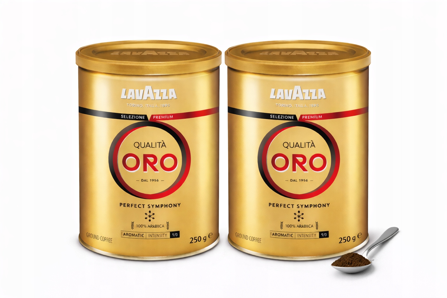 Levně Mletá káva Lavazza 250 g Plechovka Zlatá