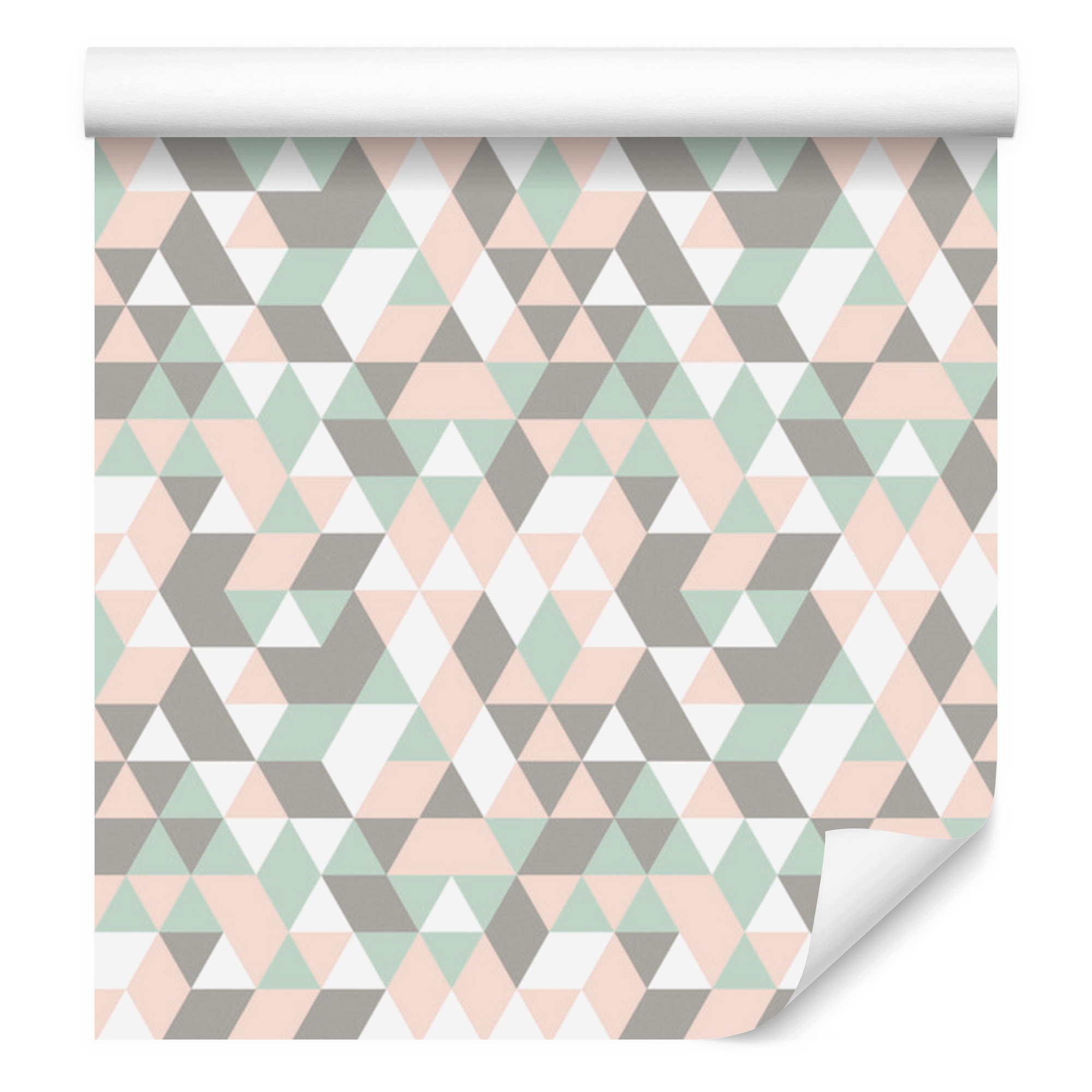 Tapeta Geometrický barevný vzor do obývacího pokoje a ložnice 50 x 1000 cm