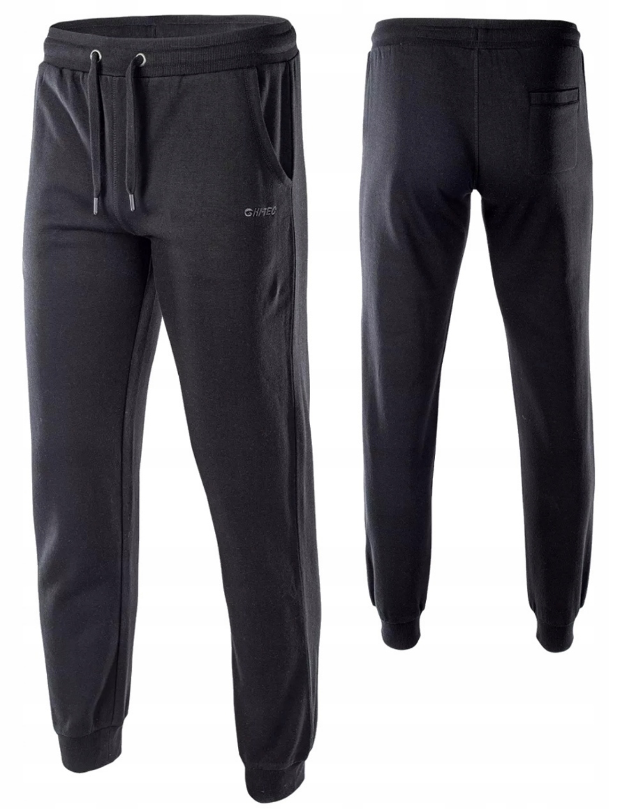 Pánské sportovní joggerové tepláky Hi-Tec Melian Black M