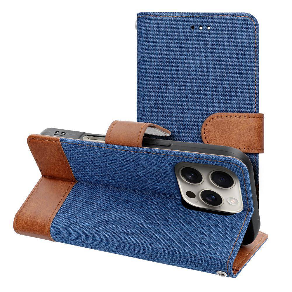 Etui Jeans Book Do Iphone 16E (Se 4 2025) Niebieski