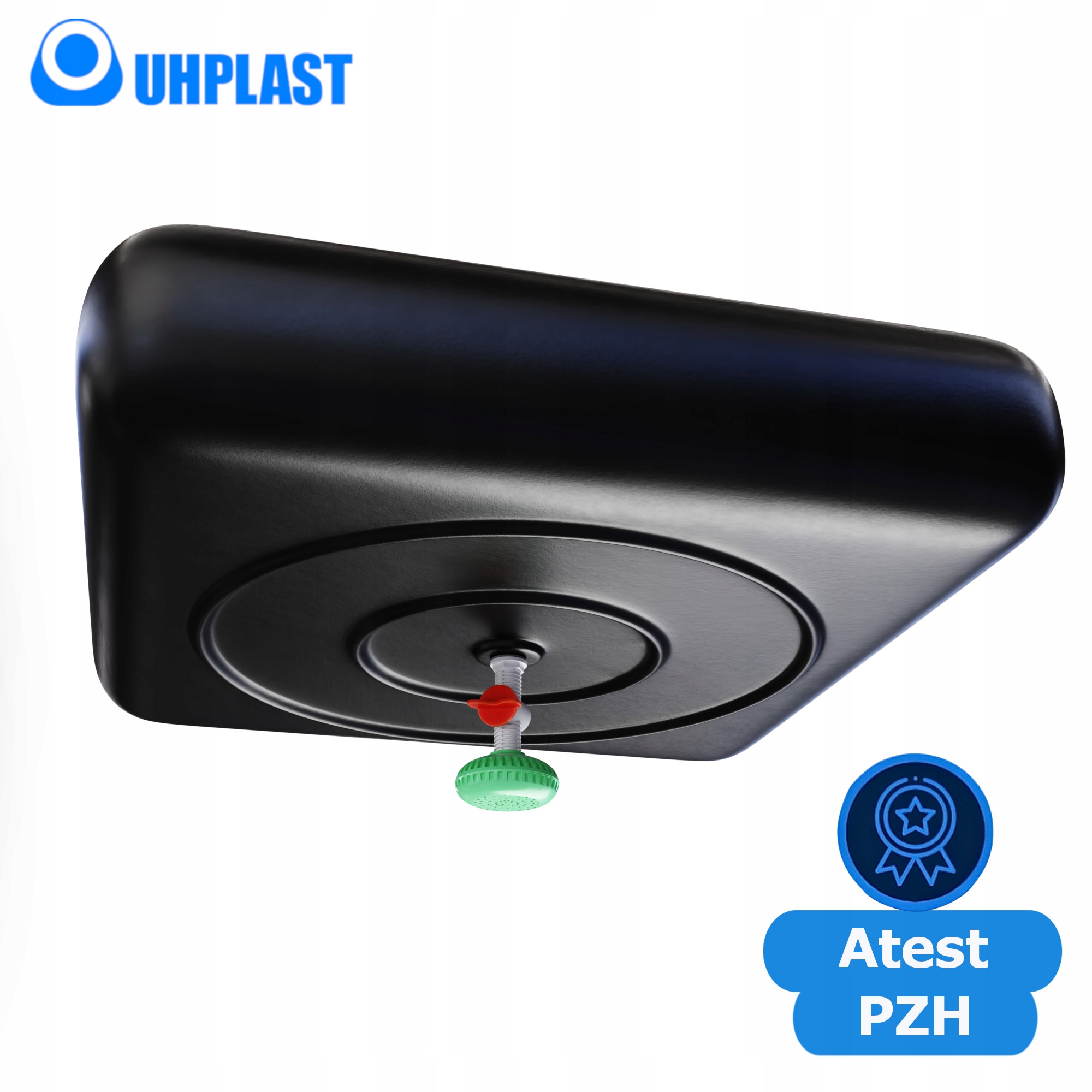 Prysznic ze zbiornikiem na wodę 160l Uhp Showeron shower-160 Czarny