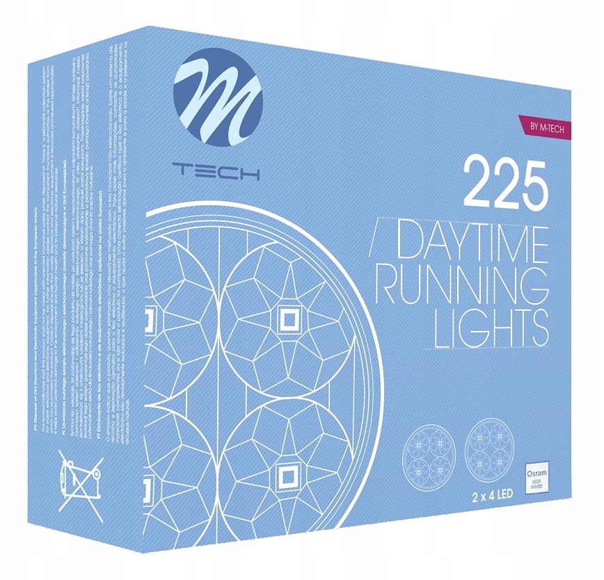 SWIATLA JAZDY DZIENNEJ OKRAGLE OSRAM LED M TECH Lamp Type universal