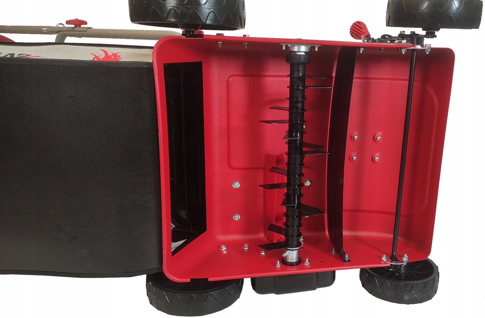 WERTYKULATOR AERATOR SPALINOWY 38cm 5KM DWA WAŁKI Zasilanie spalinowe