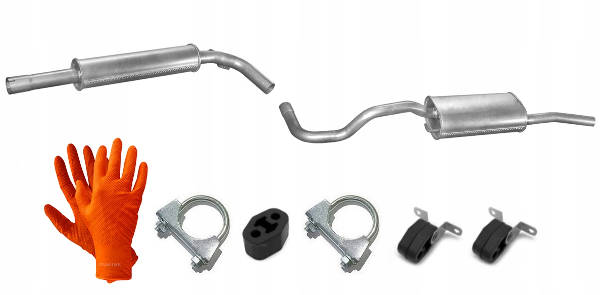 Seat Cordoba 1.6 1.8 2.0 1.9D (1993-1996) Sedan Tlumič Koncový