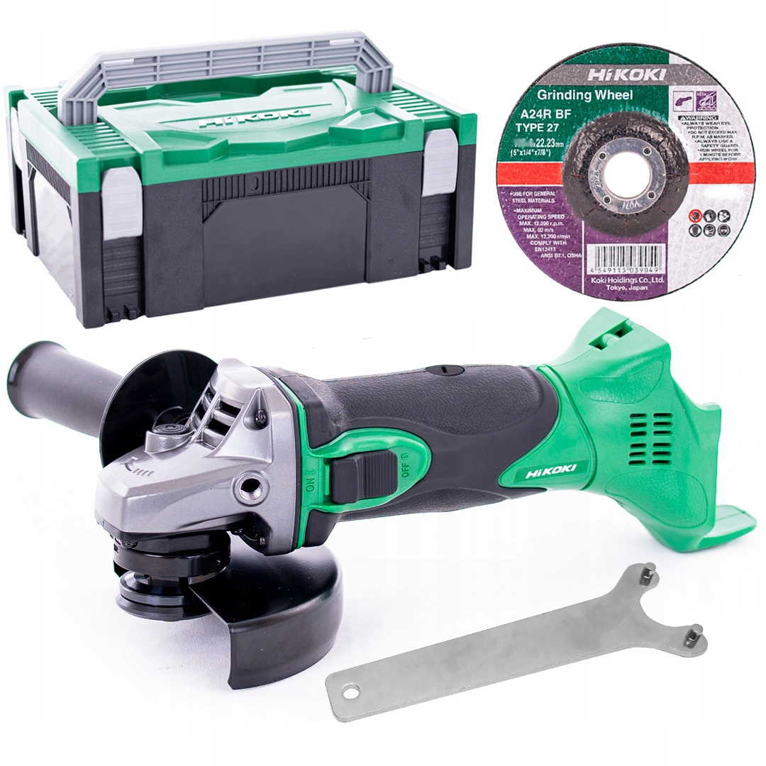 Szlifierka kątowa 115mm 18V walizka Hsc HiKOKI G18DSL2 W2Z Body