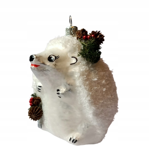 

Bombki Choinkowe Szklane Jeż stojący 10cm