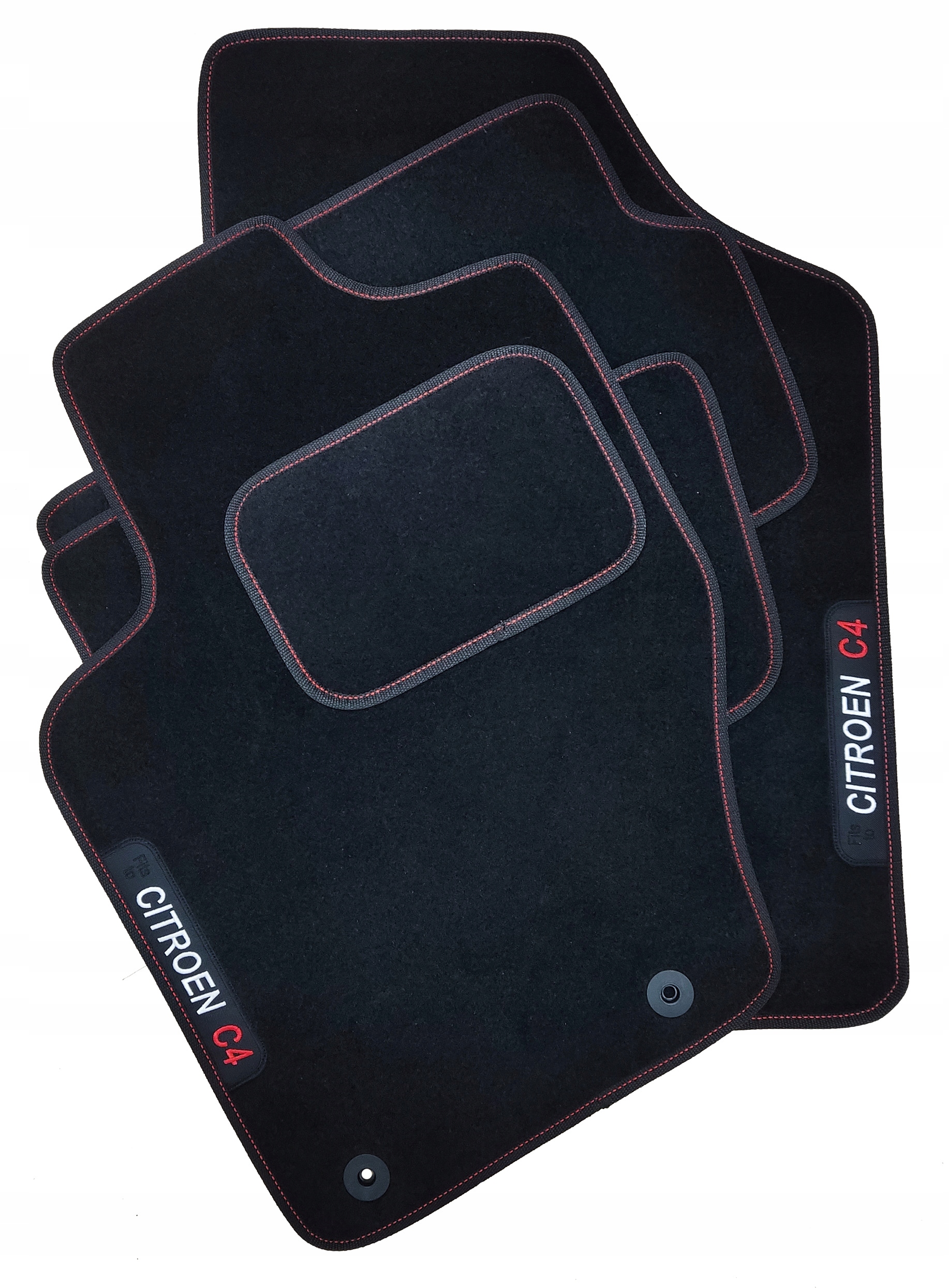 

Citroen C4 I 2004-2010 Dywaniki samochodowe Haft