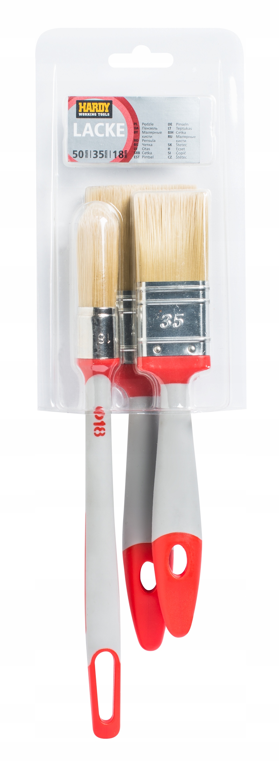 

Zestaw Pędzli Do Farb 3SZT. Hardy 0280-200003