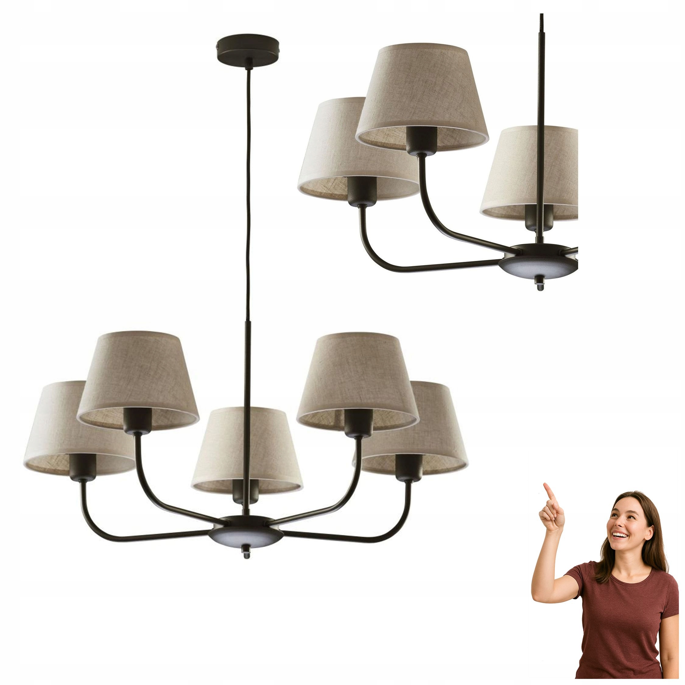 Luster Chicago Linen 3989 Tk Lighting