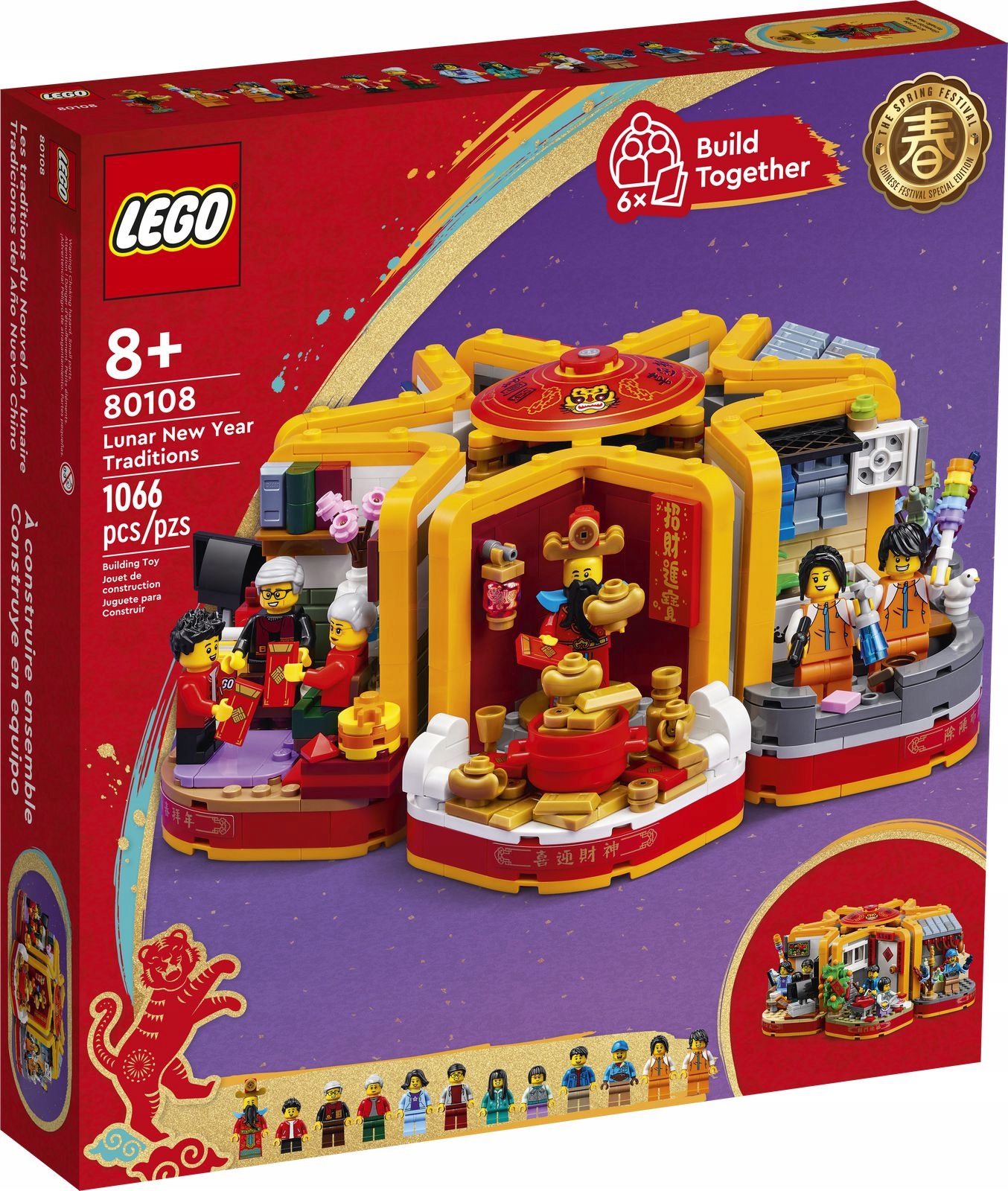 Lego 80108 Nowy Rok Księżycowy Tradycje 8+ Nowy