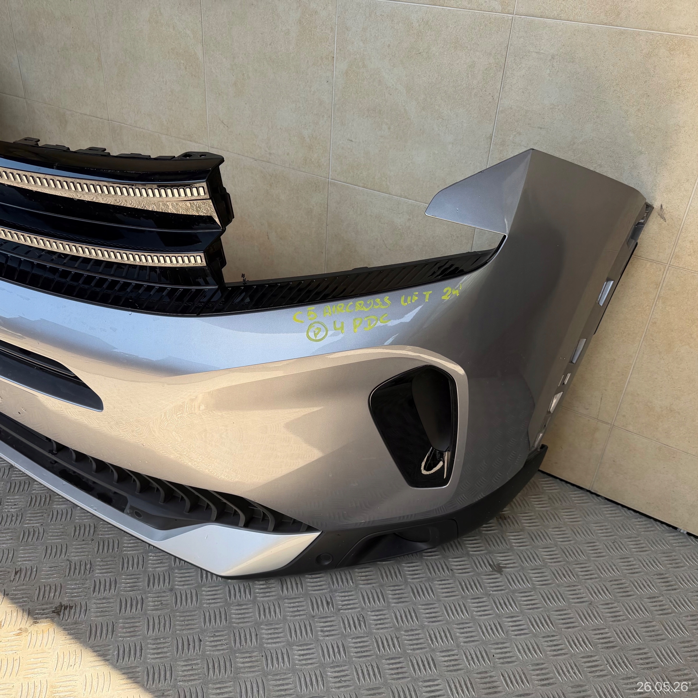 front bumper complete CITROEN C5 AIRCROSS LIFT 2024 ROK 6 PDC