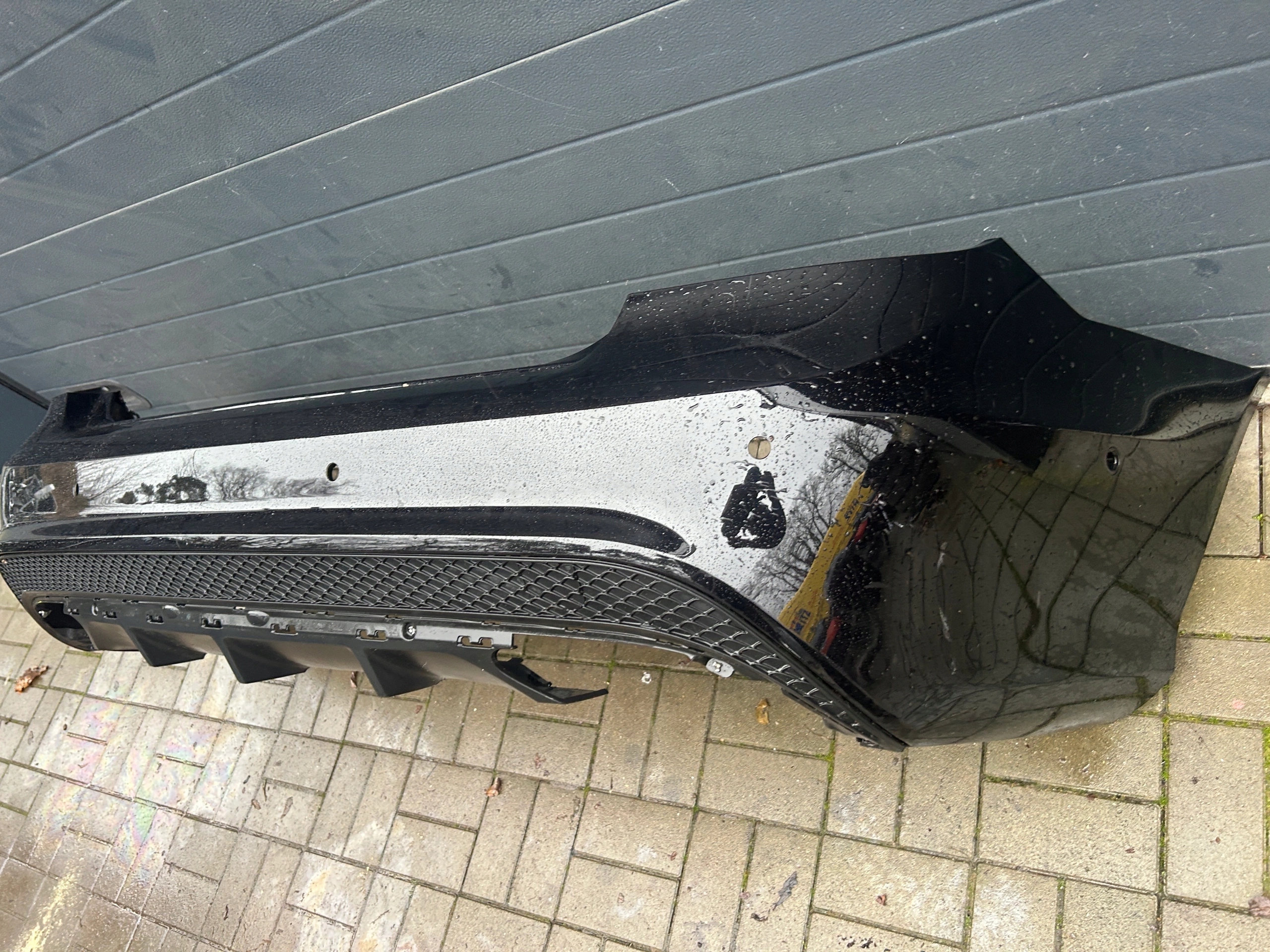 Mercedes E Coupe 207 13- Lift AMG bumper rear part rear