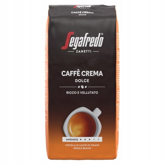 Levně Segafredo Zanetti Caffe Crema Dolce Káva zrnková