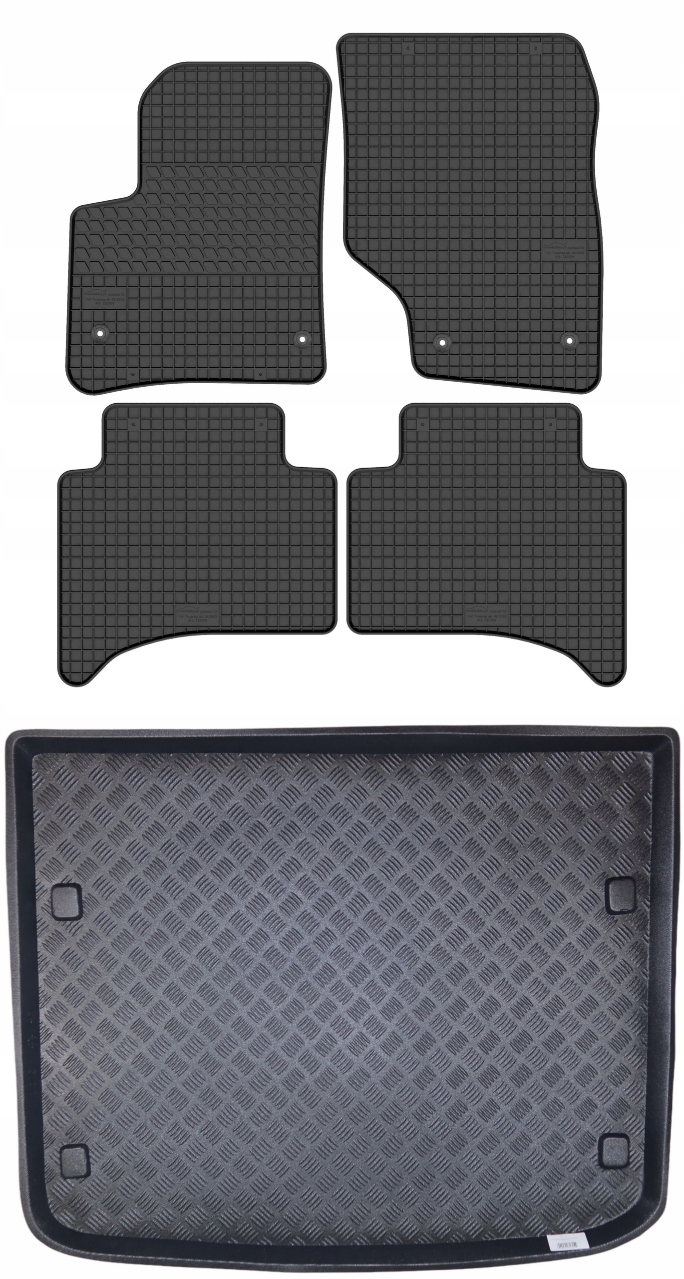 Koberce nosič pro: Volkswagen Touareg I 2002-2010 Suv
