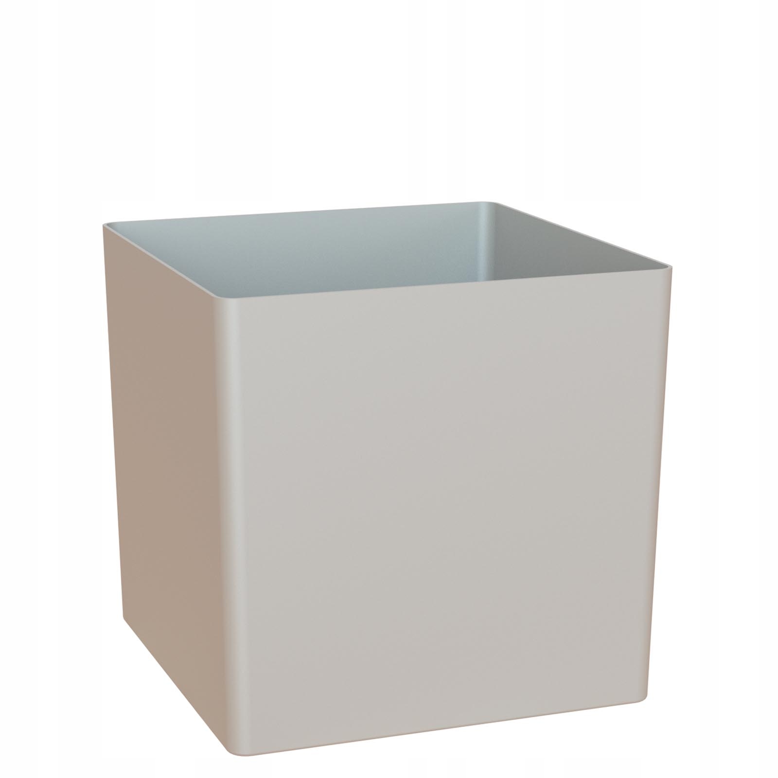 

popielate doniczki Oslo 17 matowe szare donice