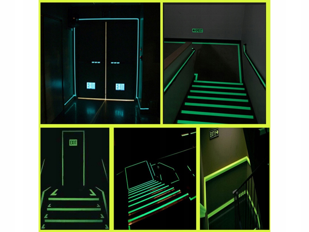 Taśma fluorescencyjna świecąca w ciemności 3m Marka Verk Group